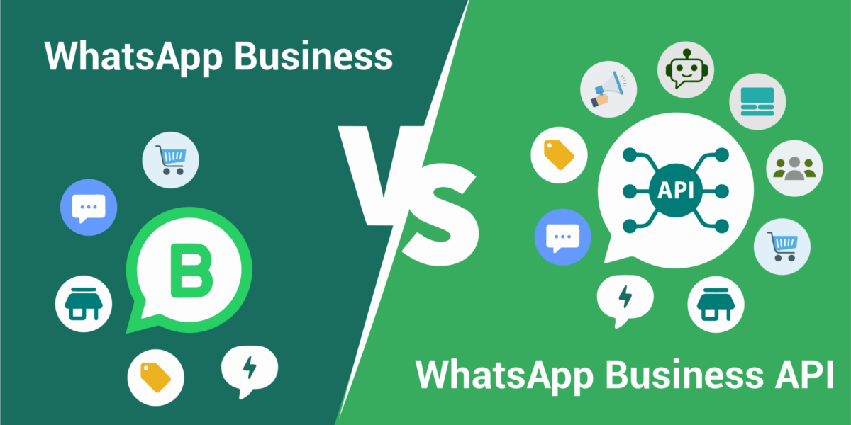 WhatsApp Business API vs WhatsApp Business App it ways